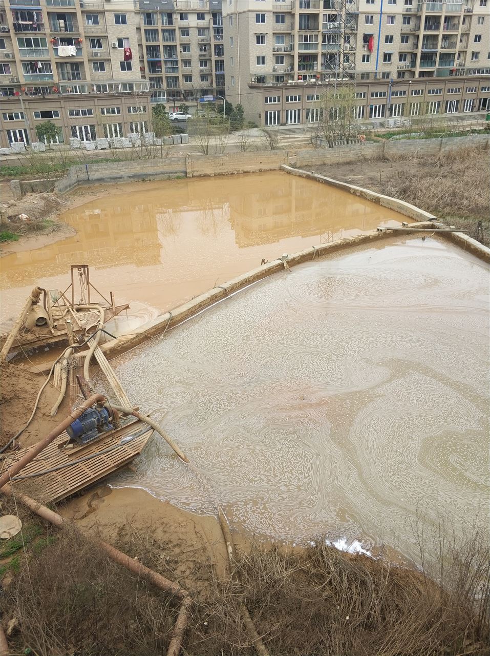 古丈沉淀池淤泥清理-厂区废水池淤泥清淤