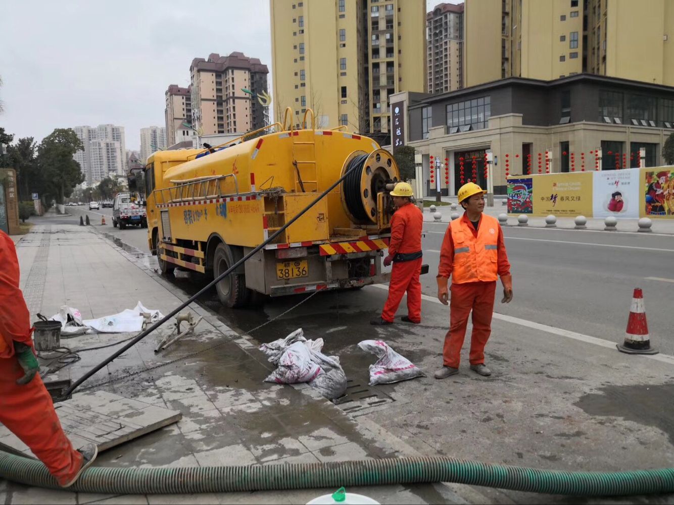 古丈排污管道清淤-管道清洗